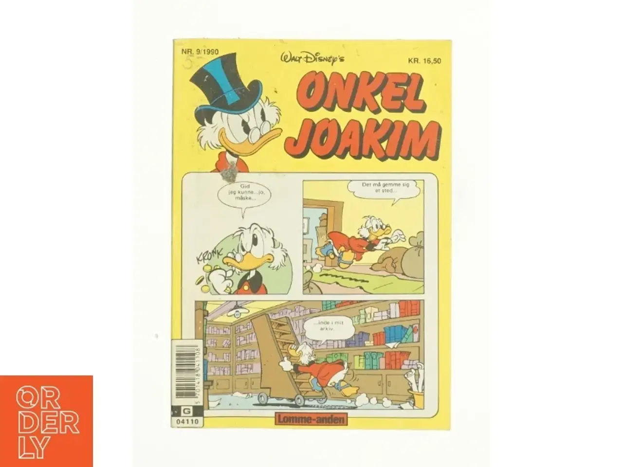 Billede 1 - Onkel Joakim Nr. 9 1990 fra Disney fra Disney