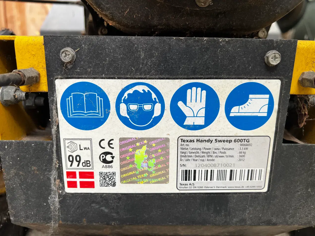Billede 3 - Texas fejemaskine (Handy Sweep 600TG)