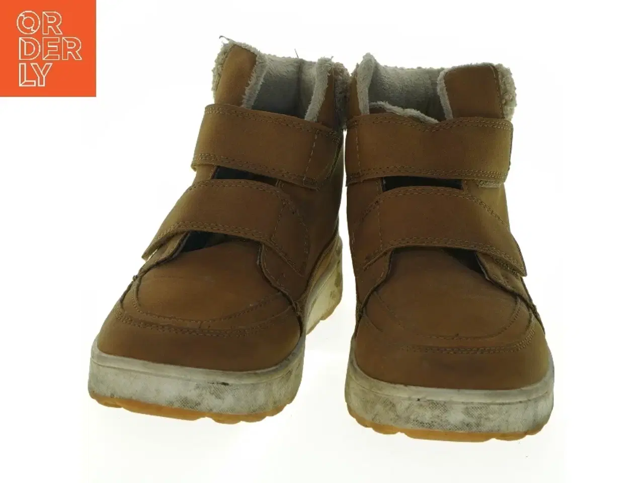 Billede 4 - Brugte børnestøvler med velcrolukning fra H&M (str. 33 cm)