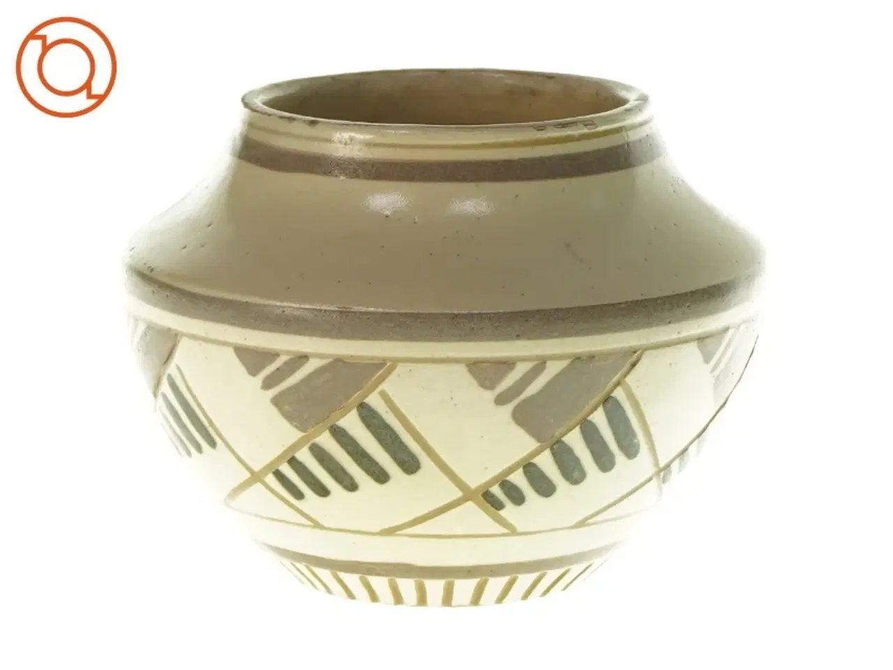 Billede 1 - Krukke (str. 13 cm i diameter, 10 cm i højden)