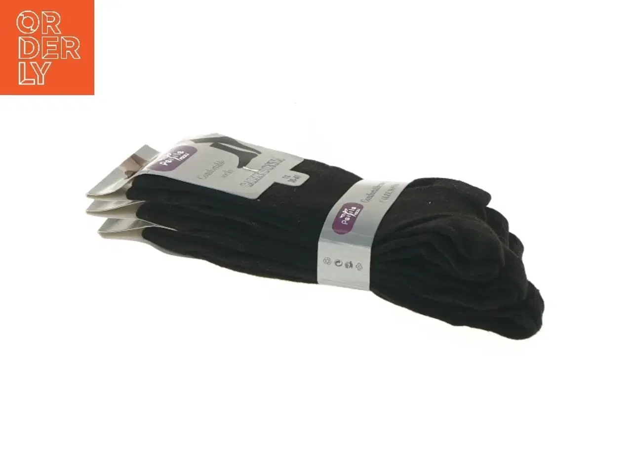 Billede 3 - Galze Donna 3 par Sorte sokker, str. 35-41 fra Peigile (str. 35-41 cm)