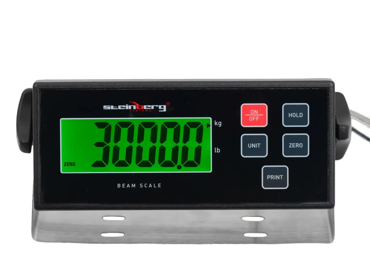 Billede 2 - Pallevægt – 3000 kg / 1 kg – eksternt LCD-display