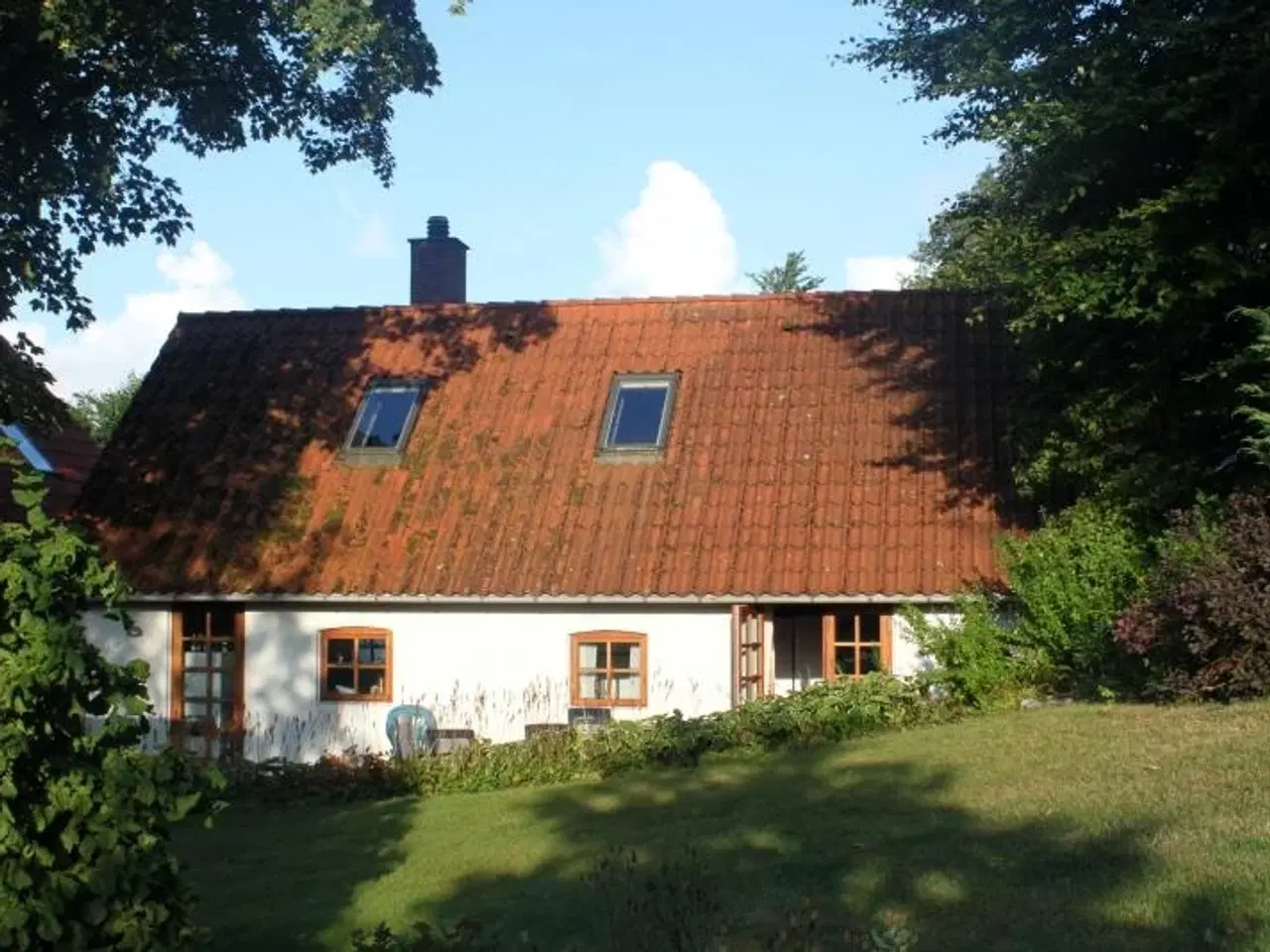Billede 1 - Velkommen til Flidsprøve - Det gamle stuehus - Huset i Bakkelandet