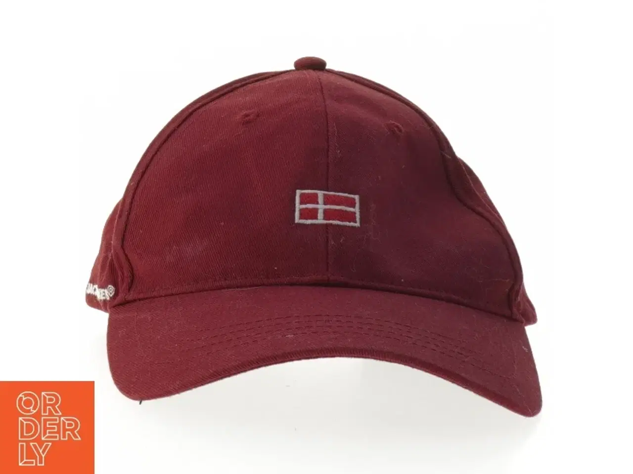 Billede 2 - Officiel OL fra paris merchendise. Rød kasket med dansk flag fra Jack & Jones (str. Ø 20 cm)
