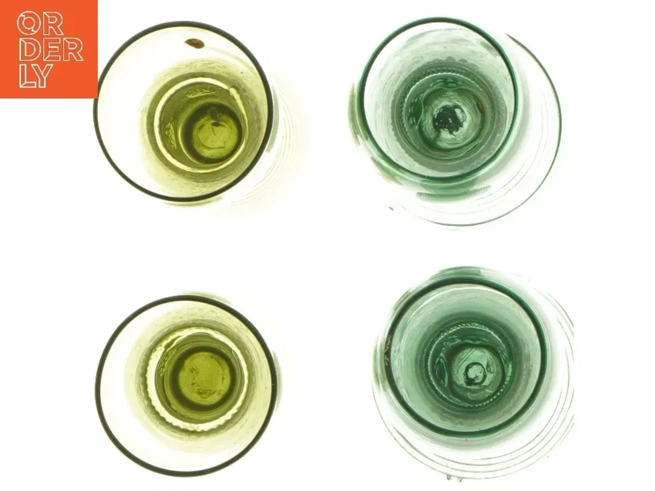 Billede 2 - Vintage rømer glas (str. 2 stk Ø 5,5 cm længde 11 cm)