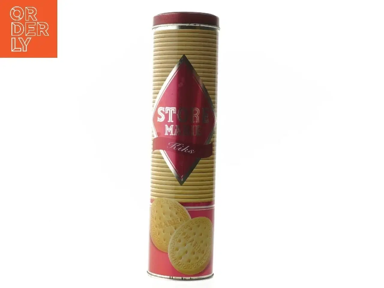 Billede 1 - Vintage Store Marie kiks dåse (str. Ø. 6,5 cm. længde. 25,5 cm)