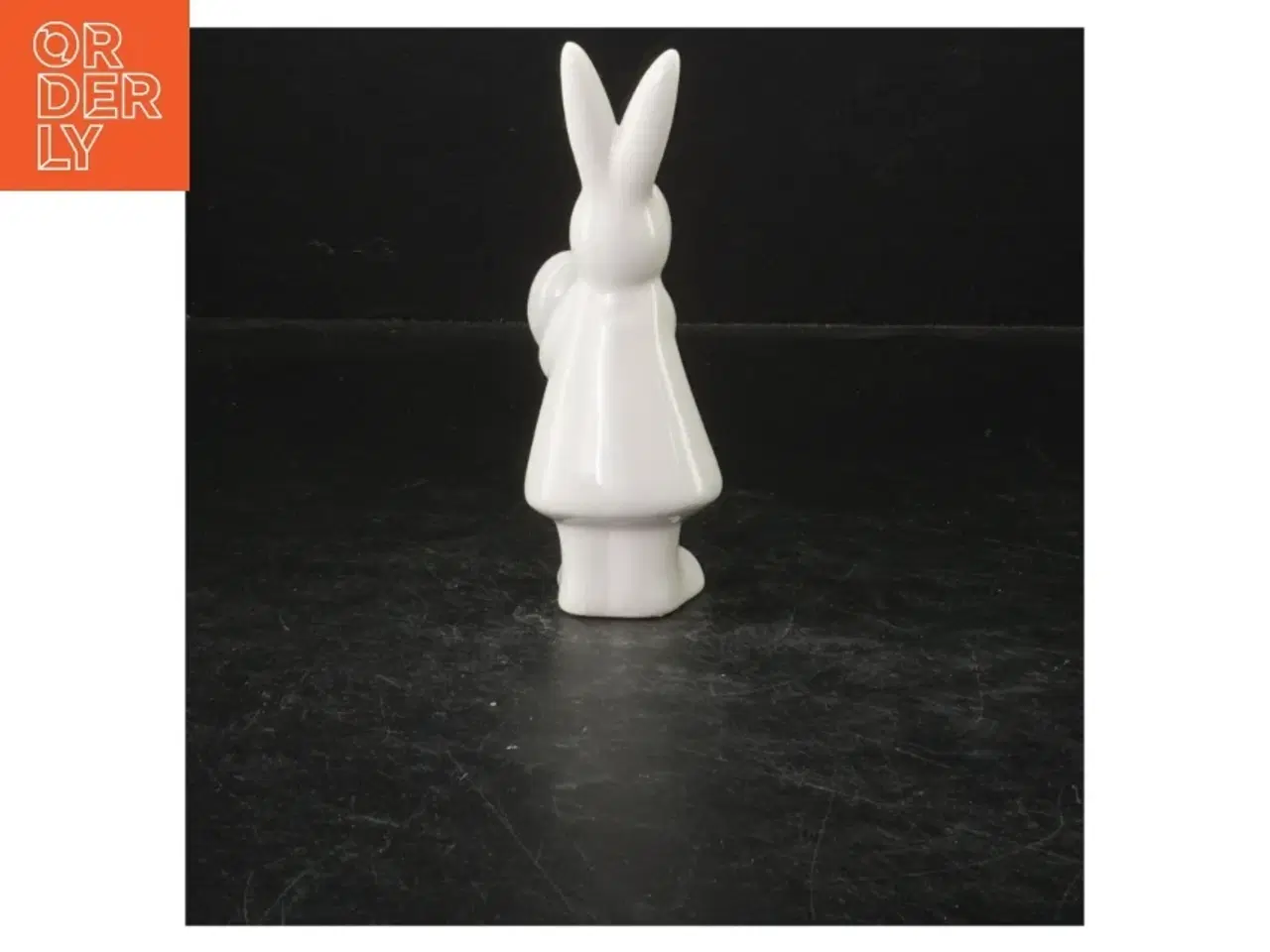 Billede 2 - Keramik kaninfigur (str. 14 cm)