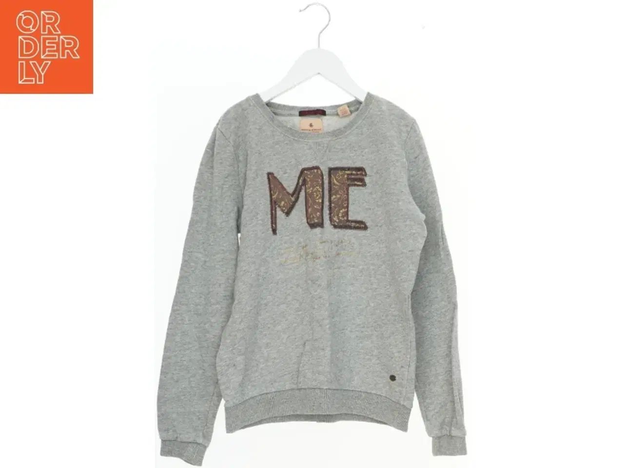 Billede 1 - Grå sweatshirt med knapper bagpå fra scotch r’belle (str. 152)