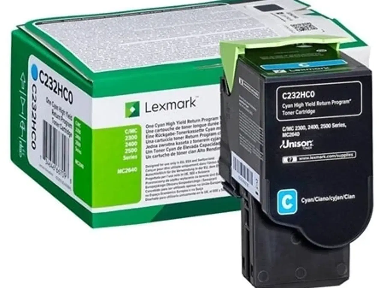 Billede 1 - Lexmark C232HC0 blå