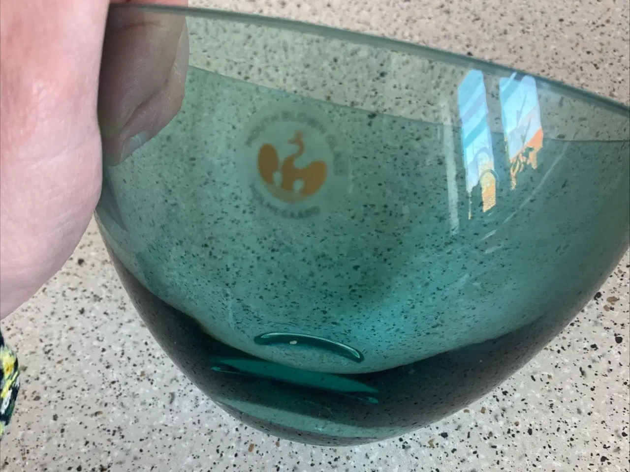 Billede 4 - Holmegaard skål grøn