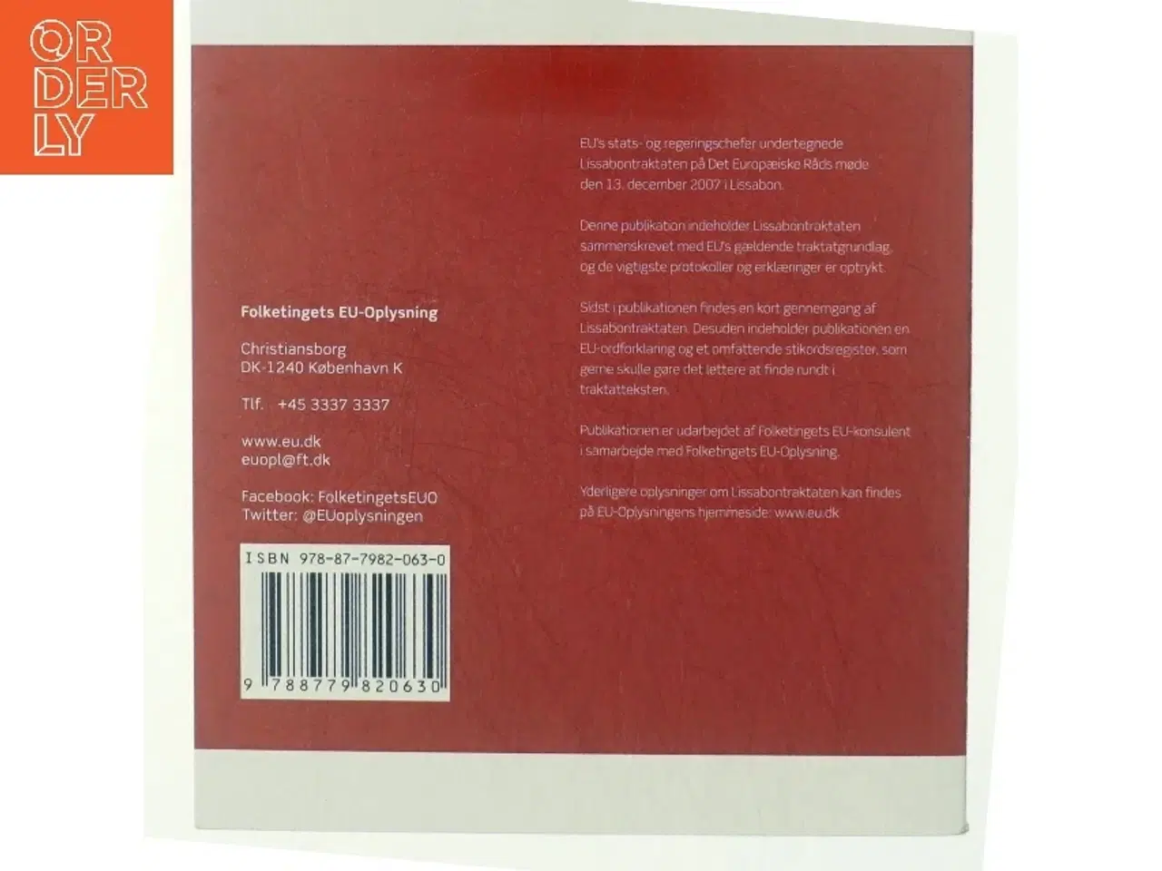 Billede 3 - Lissabontraktaten : sammenskrevet med det gældende traktatgrundlag (Bog)