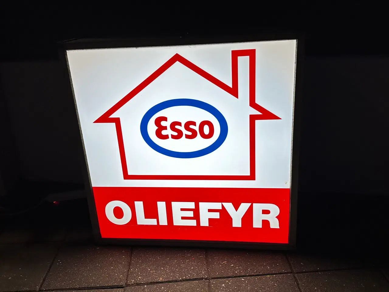 Billede 3 - Esso lysskilt