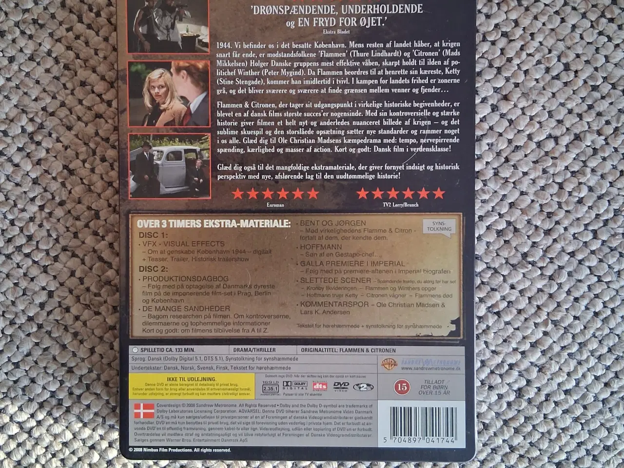 Billede 2 - Flammen og Citronen Dobbelt dvd 