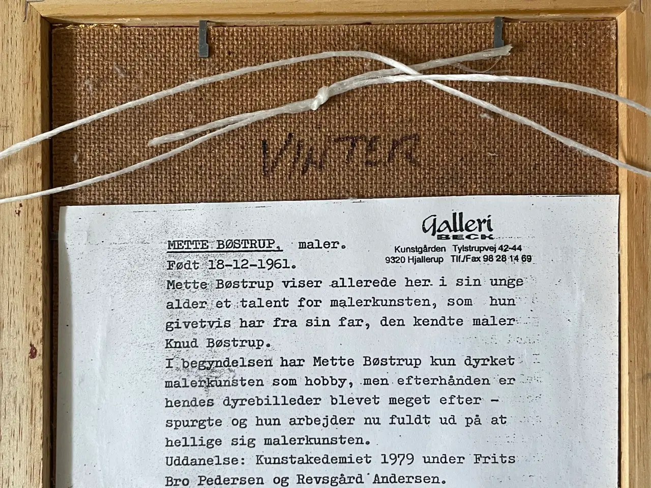 Billede 5 - Små malerier af de 4 årstider