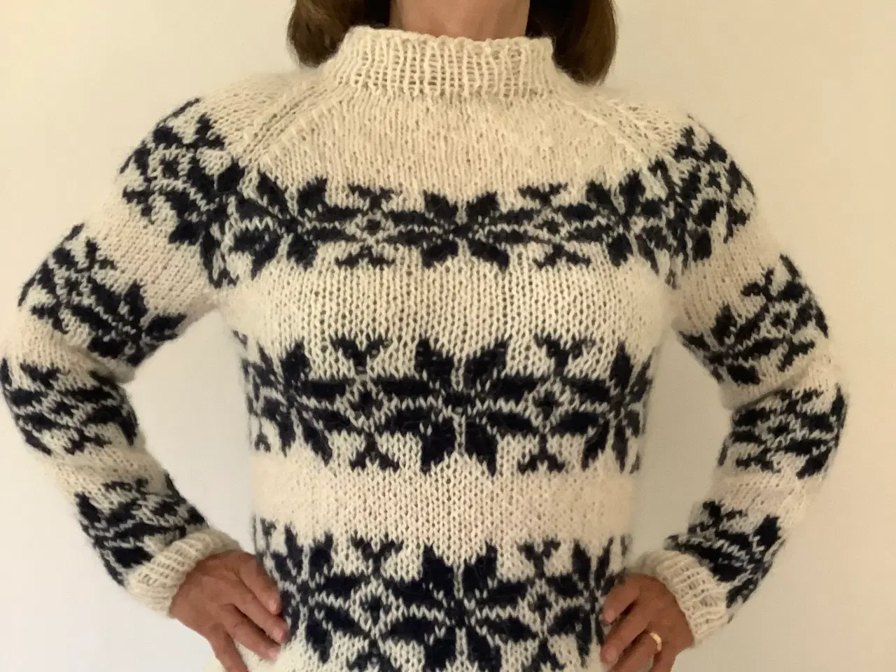 Billede 1 - FruStrik -Sarah Lund sweater med originalt mønster