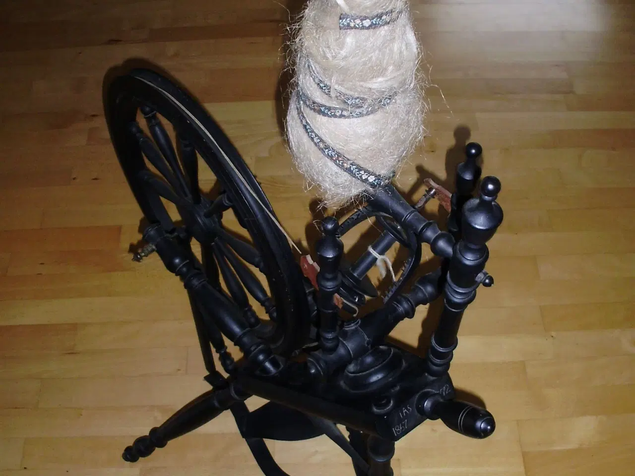 Billede 1 - Spinderok fra 1867