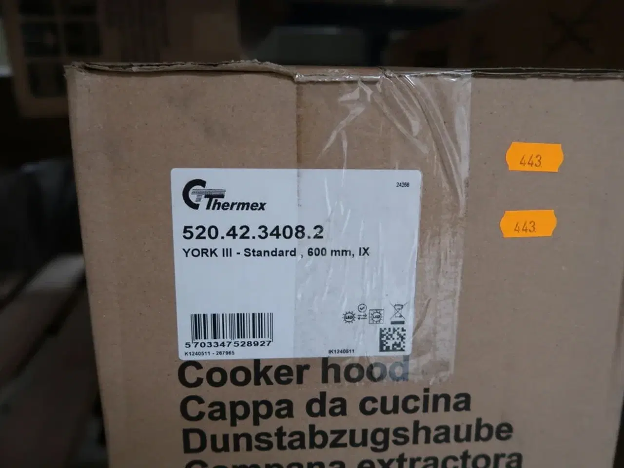 Billede 2 - Emhætte THERMEX 520.42.3408.2