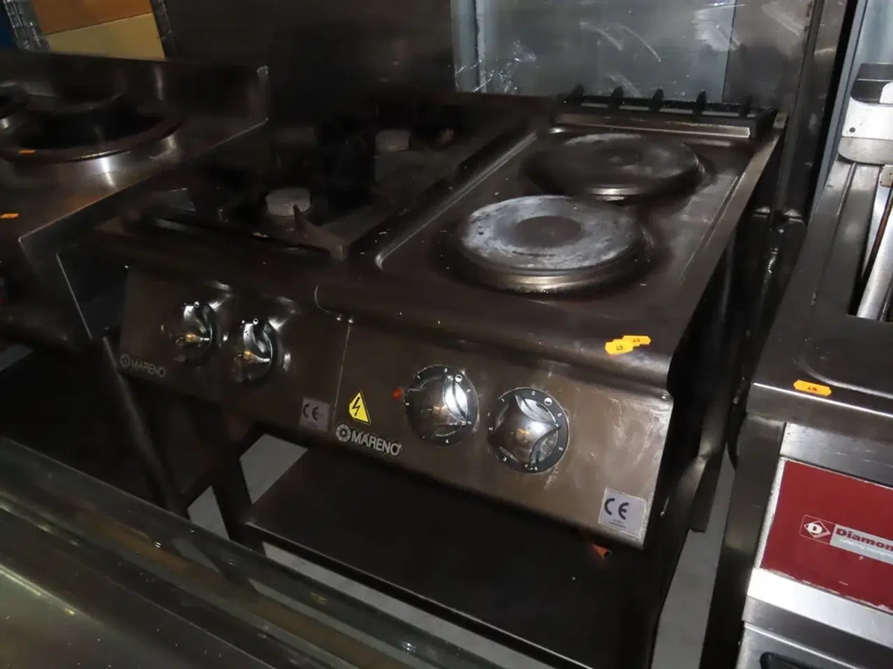 Billede 2 - Kogebord til EL og Gas MARENO