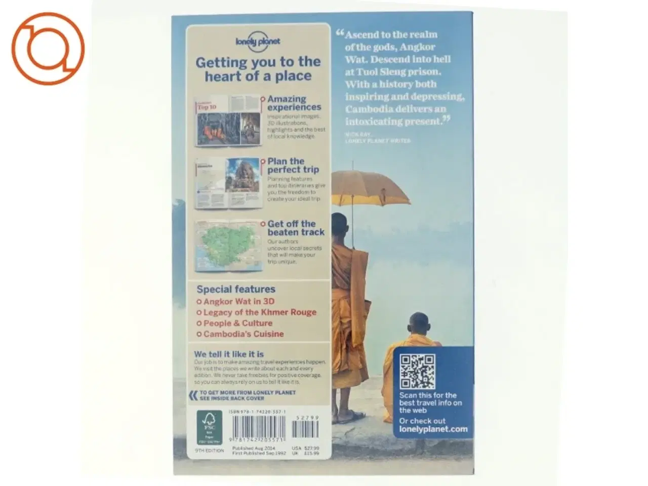 Billede 3 - Cambodia af Tony Wheeler, Nick Ray (Bog)