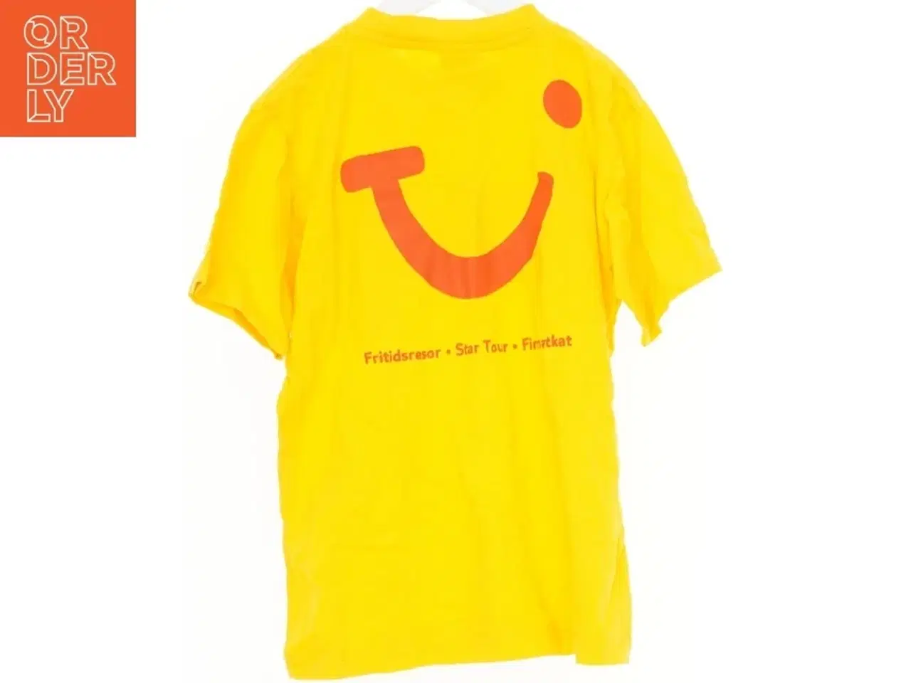 Billede 2 - Gul T-shirt med print fra Tui (str. 128)