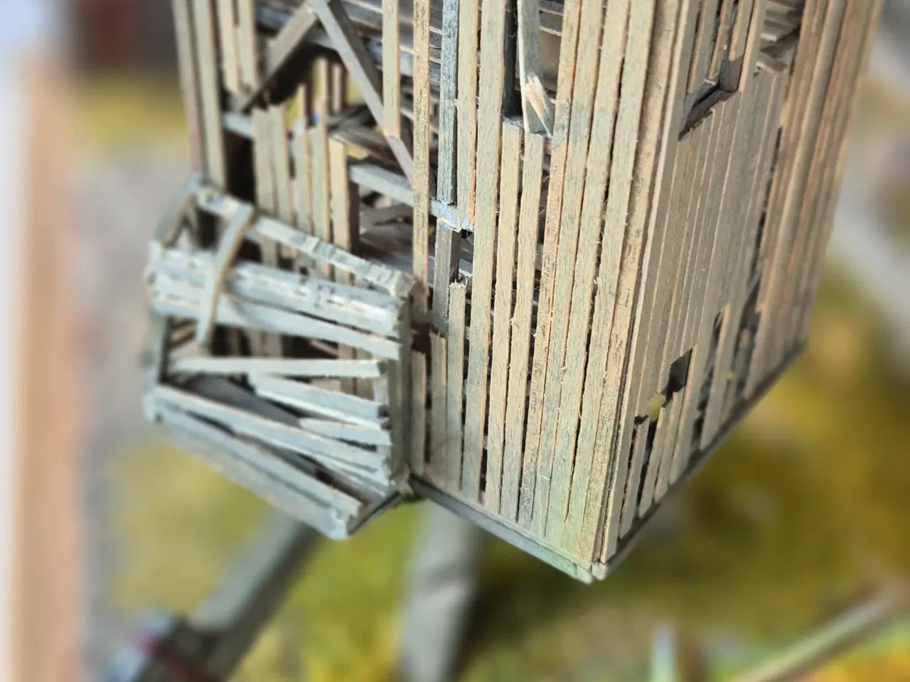 Billede 9 - DIORAMA STUB MØLLE H0