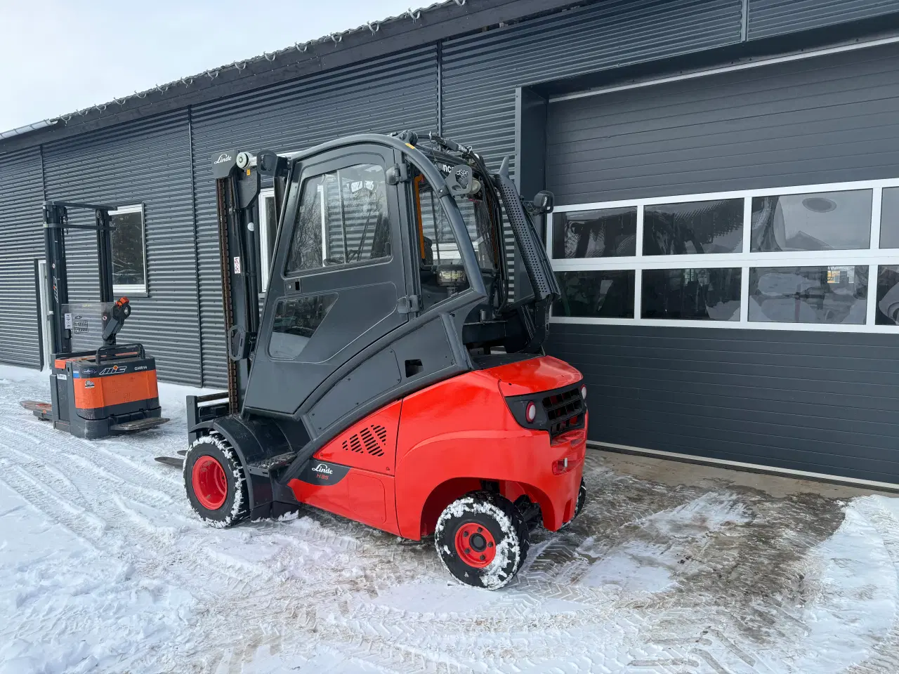 Billede 2 - LINDE H35 DIESEL MED TWILLINGHJUL 
