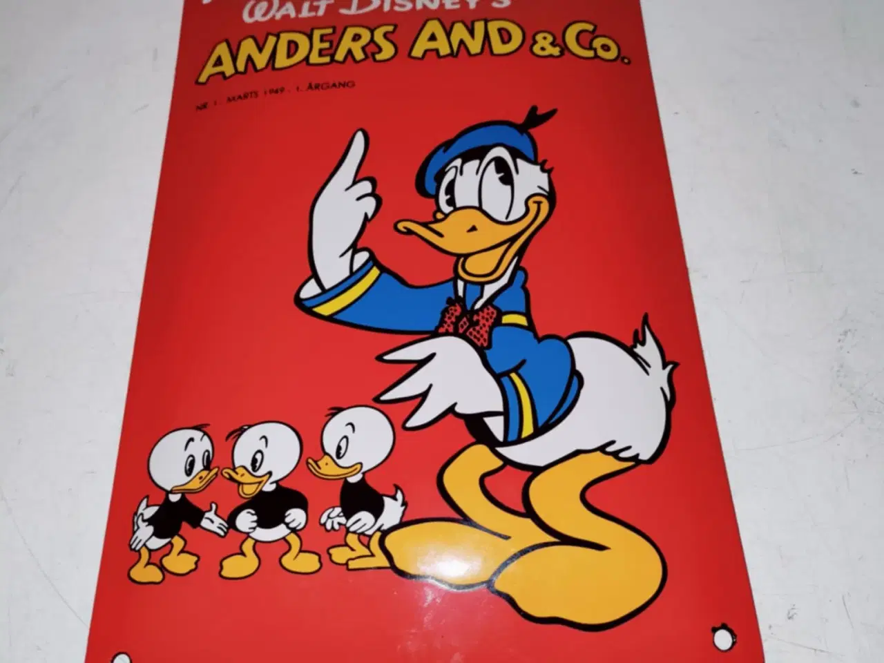 Billede 1 - super fedt anders and emalje skilt