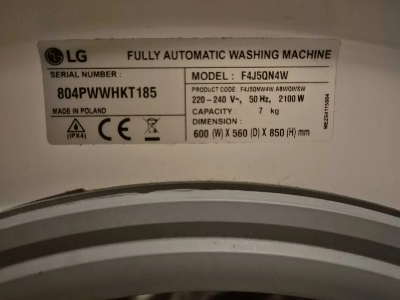 Billede 9 - VASKEMASKINE &TØRRETUMBLER 