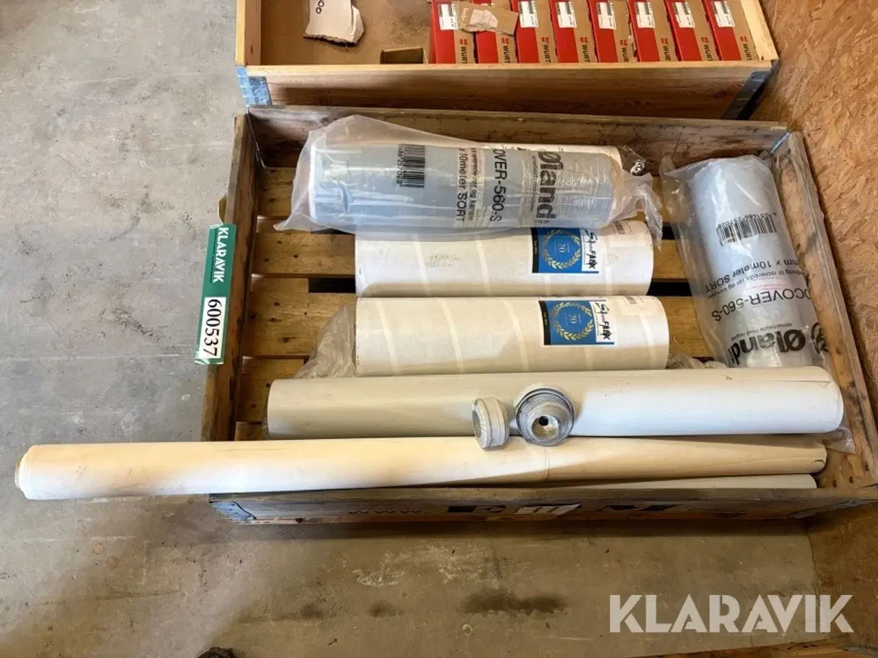 Billede 1 - Afdækning af isolering Sabetocover SAC-560-S