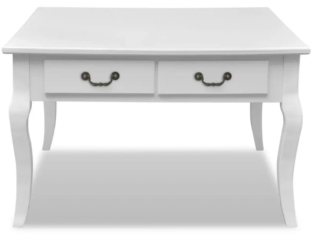 Billede 4 - Sofabord med 4 skuffer hvid