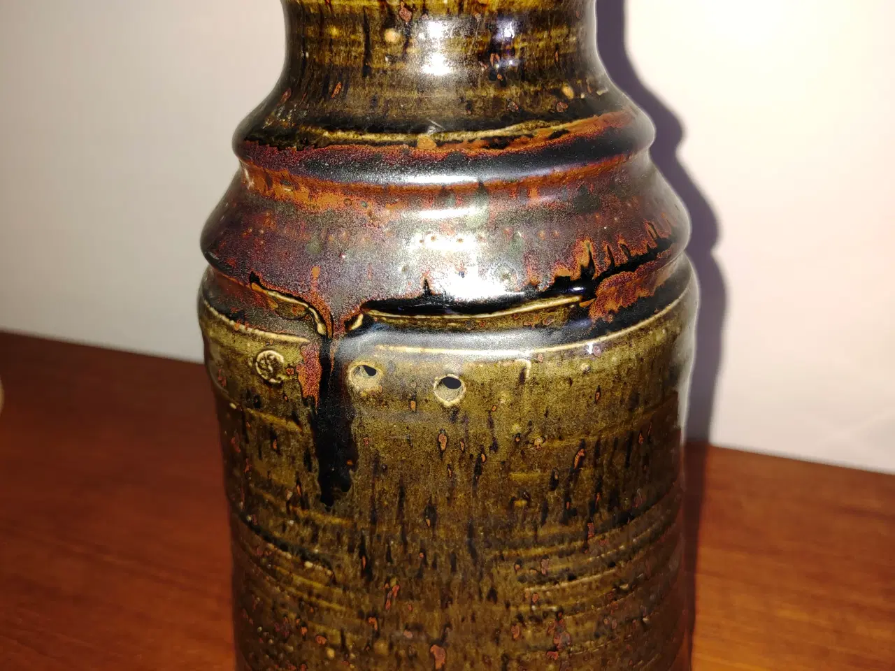 Billede 3 - Flot keramik lysestage/lygte