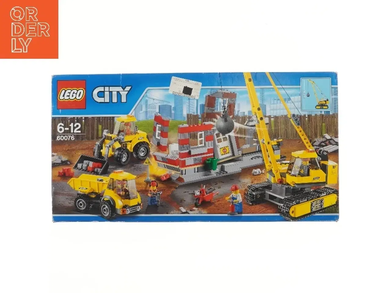 Billede 1 - LEGO City Byggeplads Set fra Lego (str. 53,5x27,5 cm)