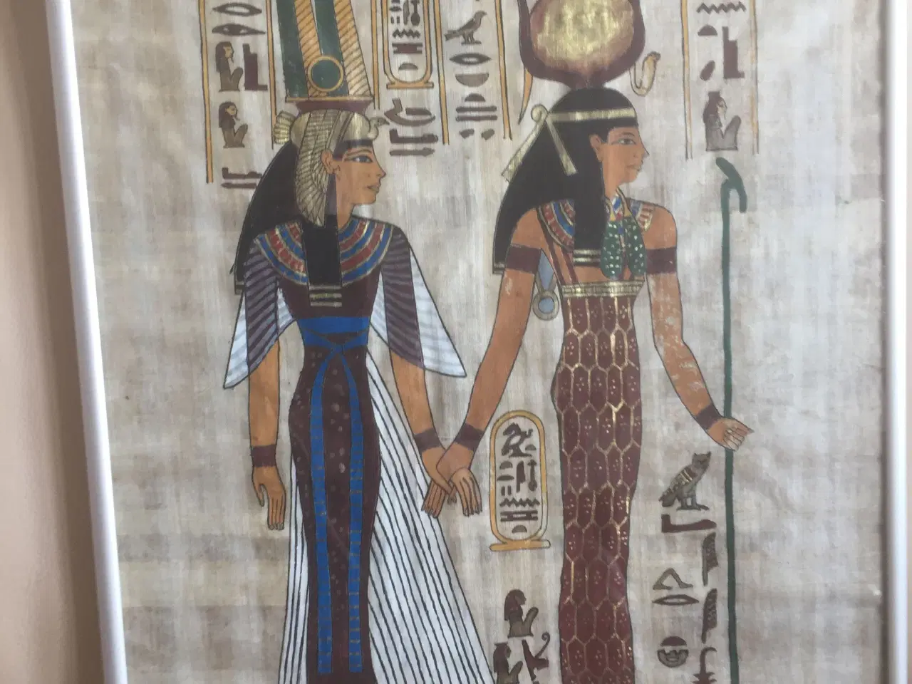 Billede 1 - Flot Egyptisk Billede ?? 31x41 cm
