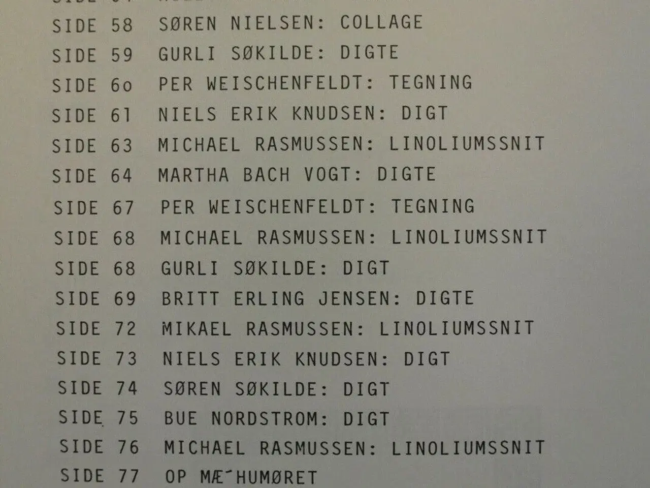 Billede 3 - livet er en jammerdal - en antologi, red. af bue n