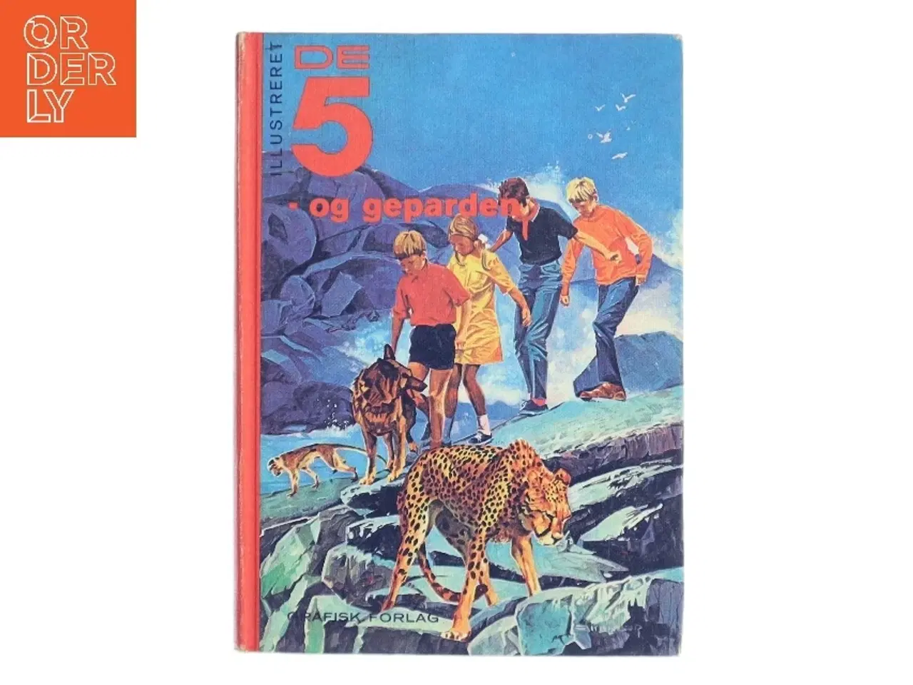 Billede 1 - De 5 og geparden af Ukendt (Bog)