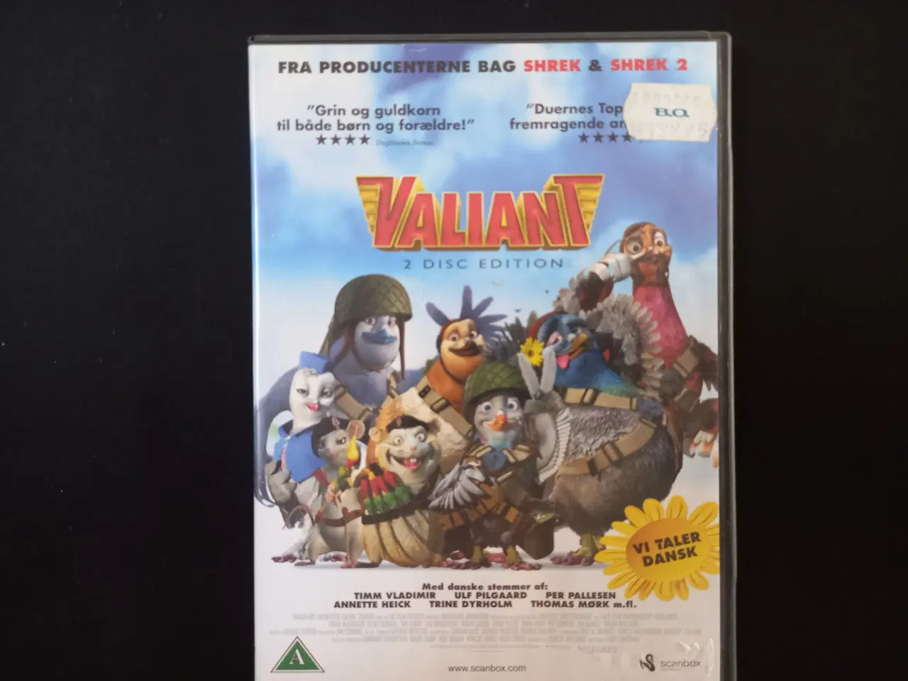 Billede 1 - Valiant  Dobbelt DVD