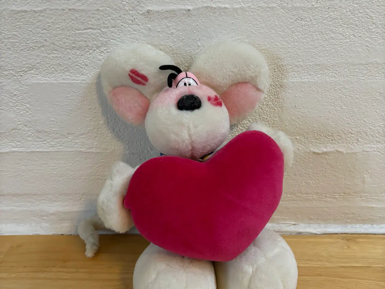 Billede 1 - Diddl bamse med hjerte