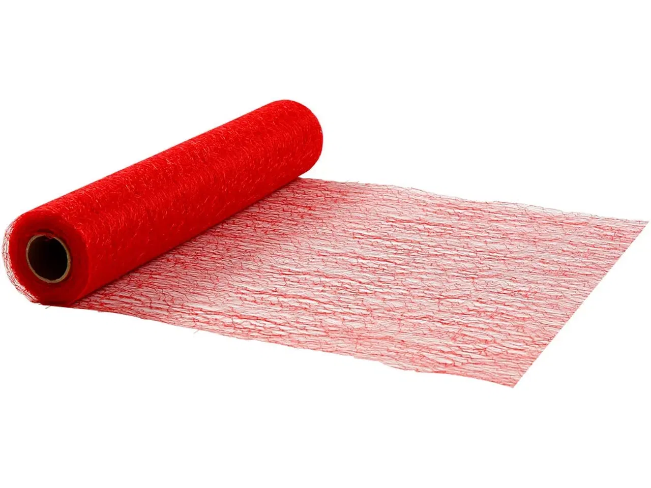 Billede 1 - Elegant Rød Bordløber 30 cm x 10 m i Polyester