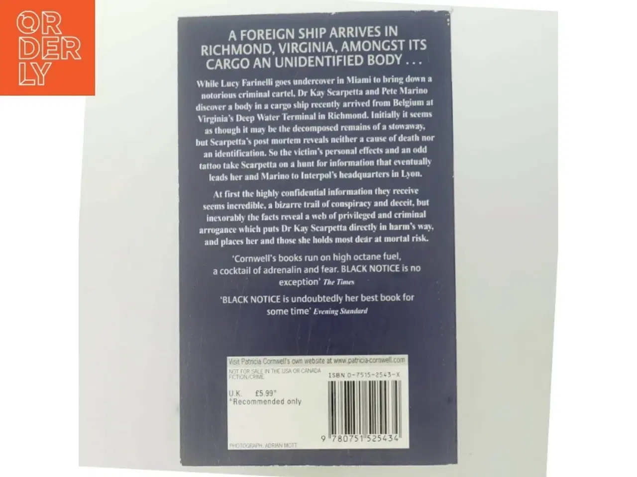 Billede 3 - Black notice af Patricia D. Cornwell (Bog)