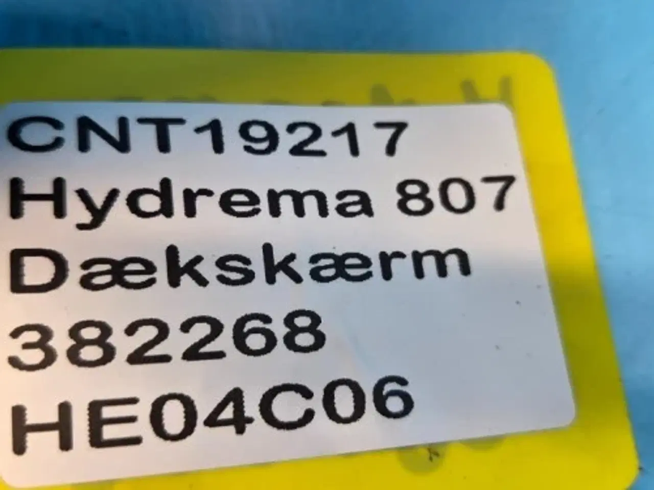 Billede 9 - Hydrema 807 Dækskærm 382268
