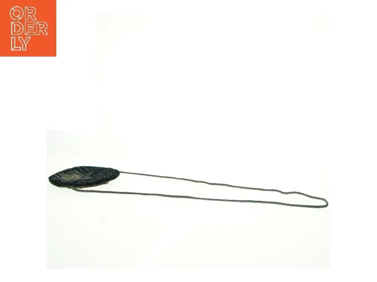 Billede 2 - Rund perletaske med kæde (str. 16 cm)