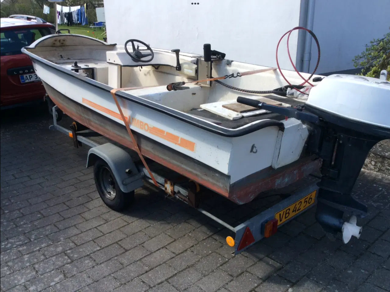 Billede 2 - Limbo jolle med trailer og motor. 