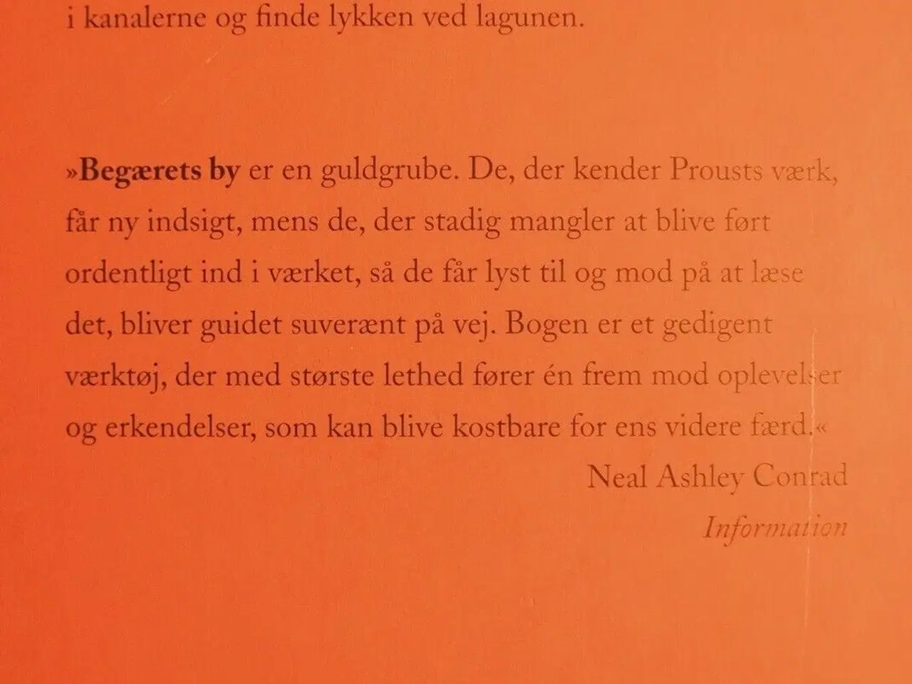 Billede 4 - begærets by - en bog om marcel proust og venedig, 