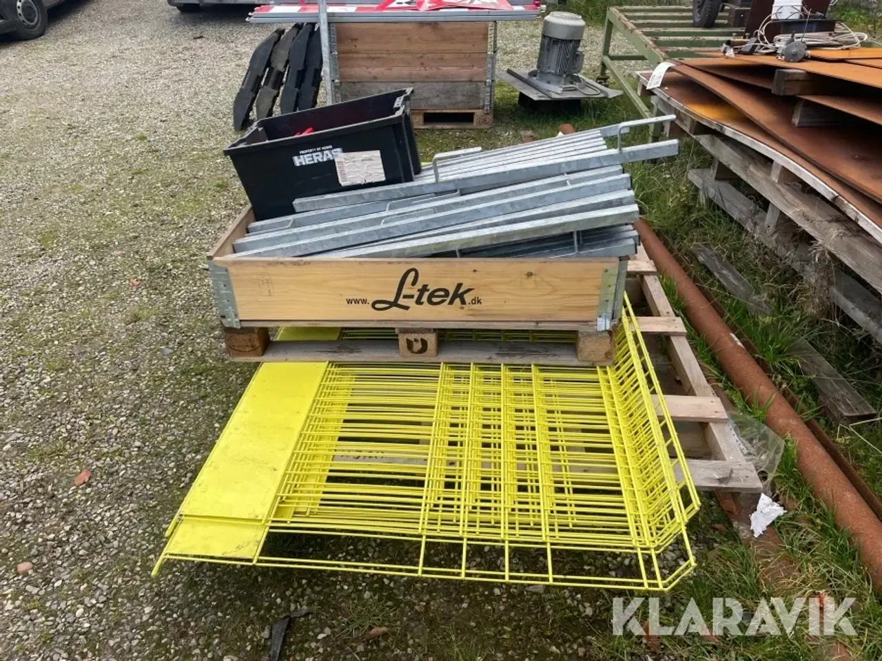 Billede 5 - Hegn Ser hegn EN13374A 8 styk med holdere