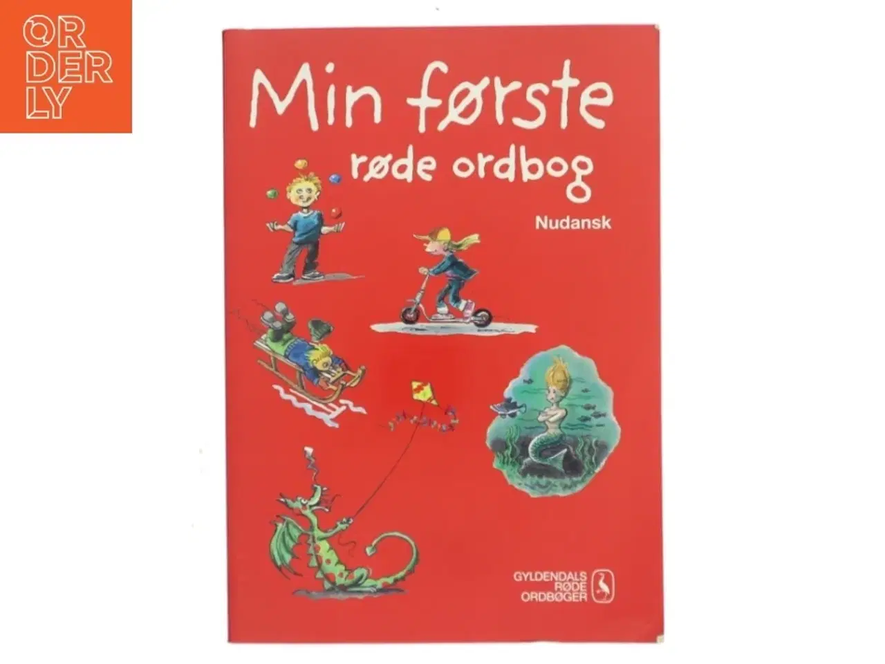 Billede 1 - Min første røde ordbog - nudansk af Kirsten Jakobsen (f. 1945) (Bog)