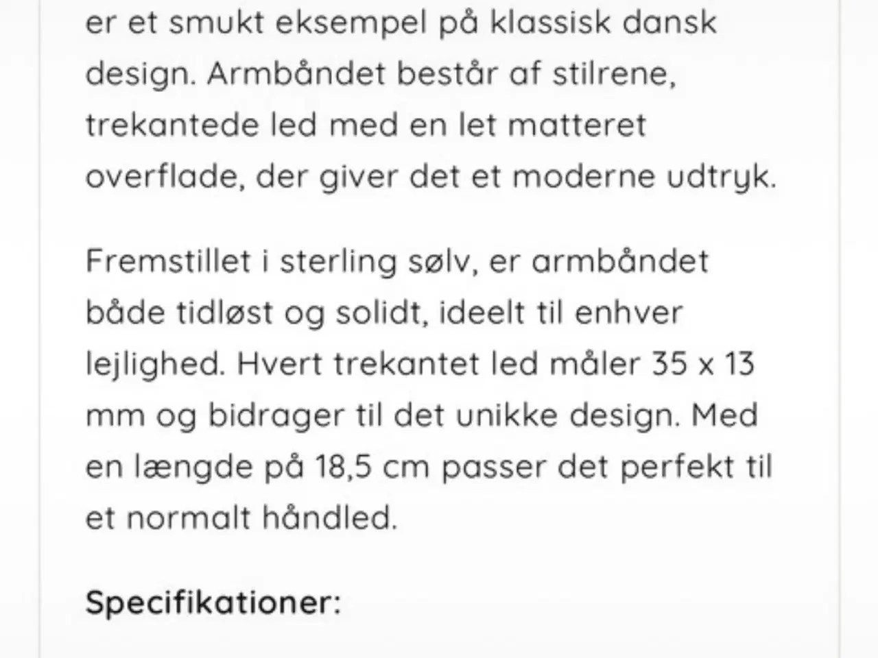 Billede 5 - Randers sølv armbånd