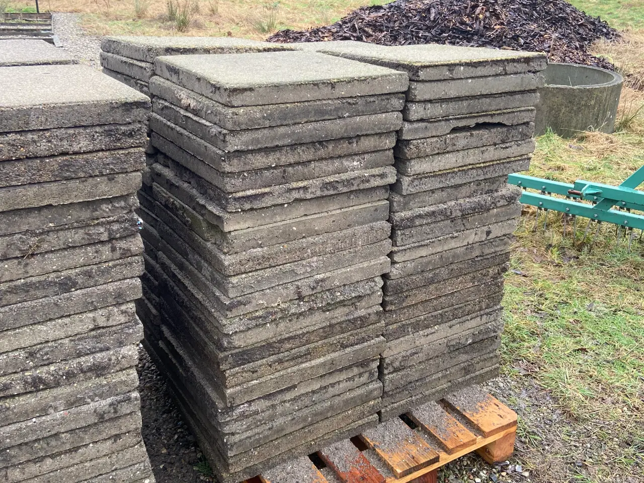 Billede 1 - 170 stk. betonfliser 50x50 cm