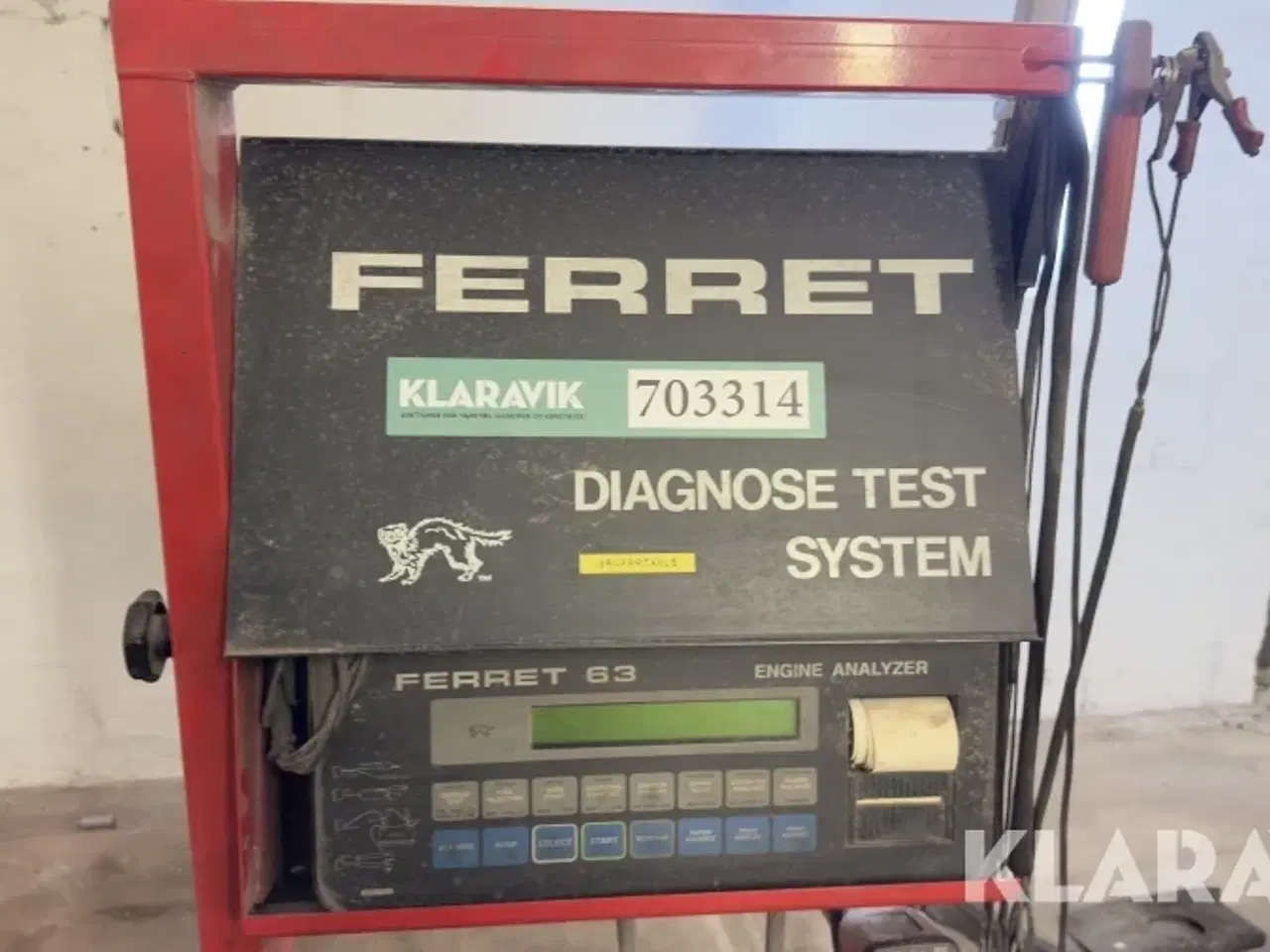 Billede 5 - Elektronisk motoranalysator Ferret 63 Diagnose- og Motortestsystem