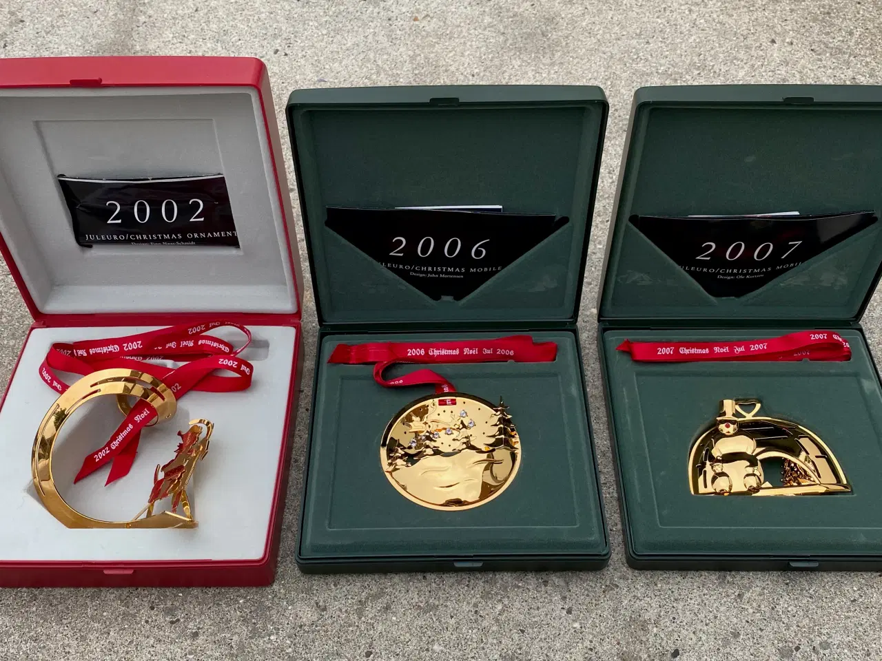 Billede 1 - Georg Jensen Juleuro 2002, 2006 og 2007