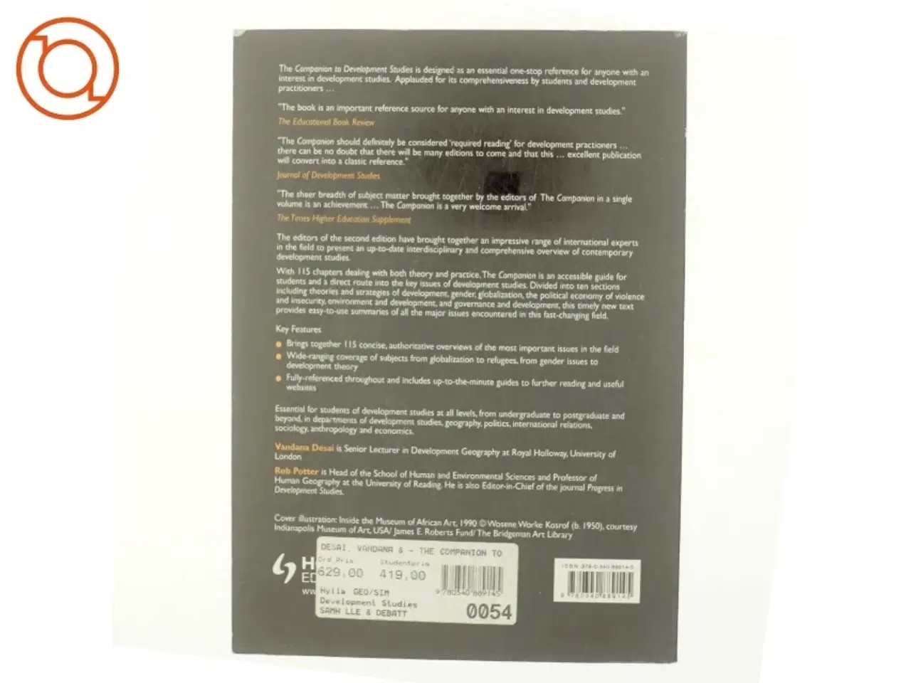 Billede 3 - The companion to development studies (Bog)